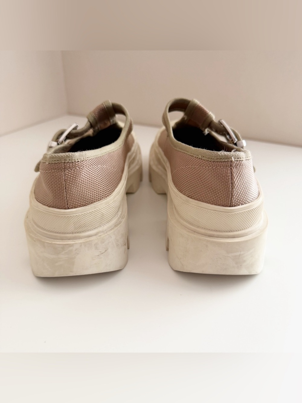Jeffrey Campbell Marley Marry Jane Canvas Platforms size 8 - Picture 5 of 6